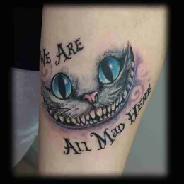alt=" tatuaggi newschool stregatto"